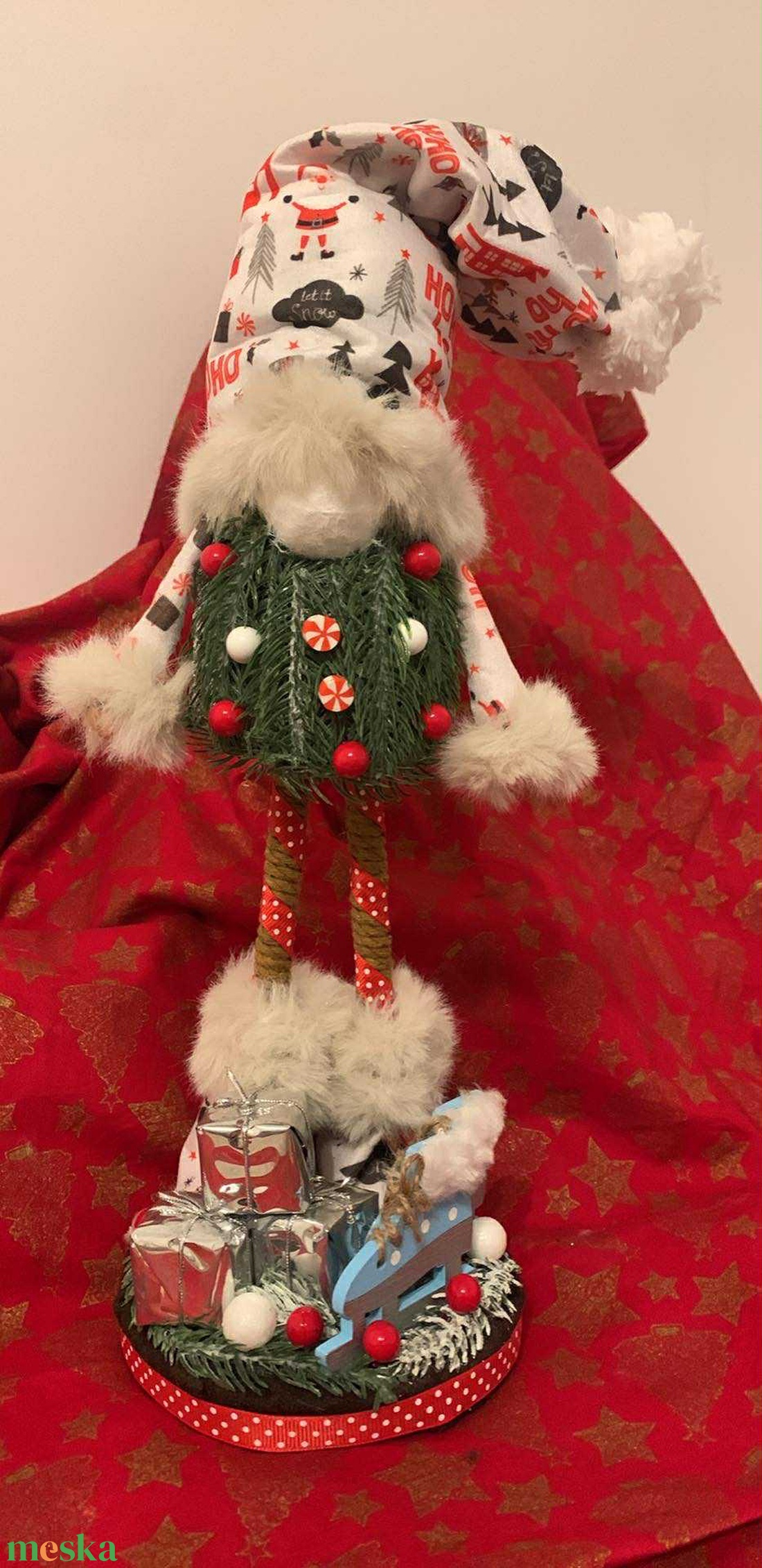 Mikulás manó - karácsony - mikulás - mikulás beltéri dekoráció - Meska.hu