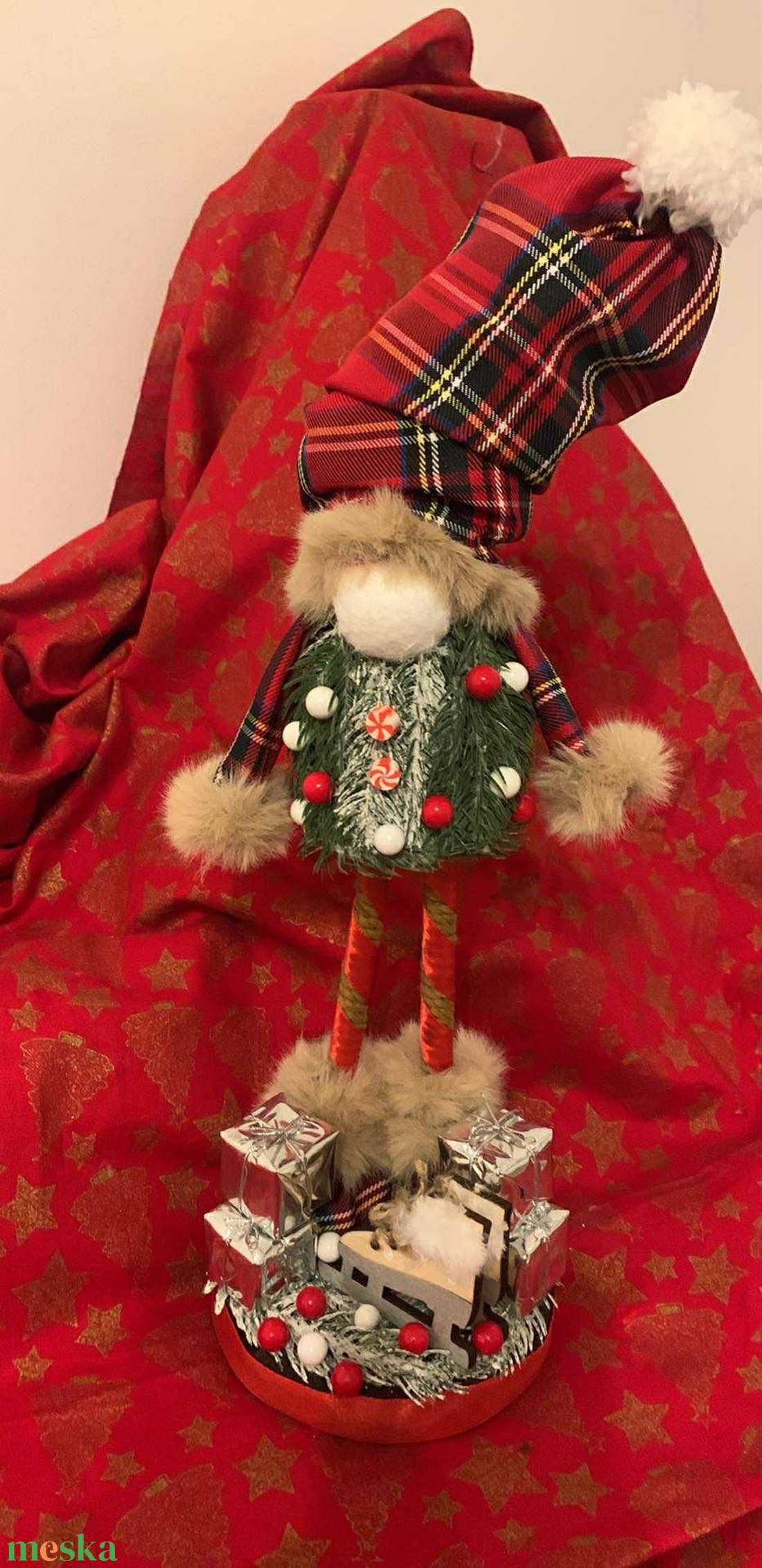 Mikulás manó - karácsony - mikulás - mikulás beltéri dekoráció - Meska.hu