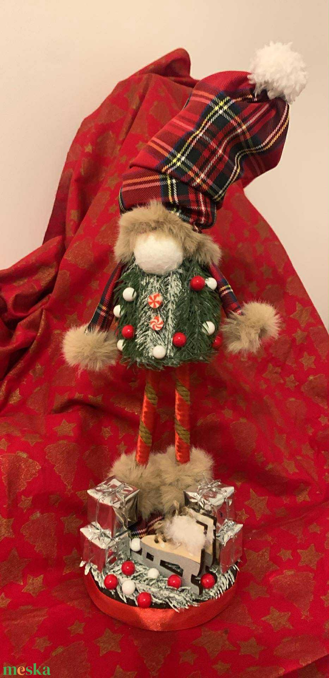 Mikulás manó - karácsony - mikulás - mikulás beltéri dekoráció - Meska.hu