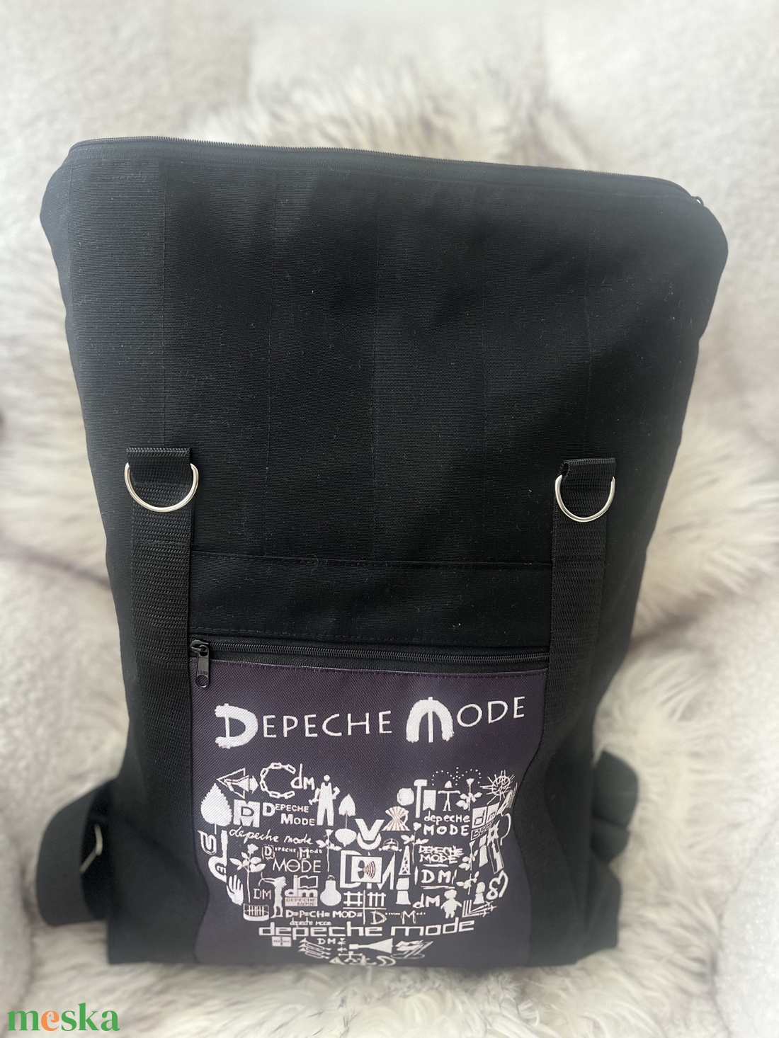 Roll-top hátizsák - táska & tok - hátizsák - roll top hátizsák - Meska.hu