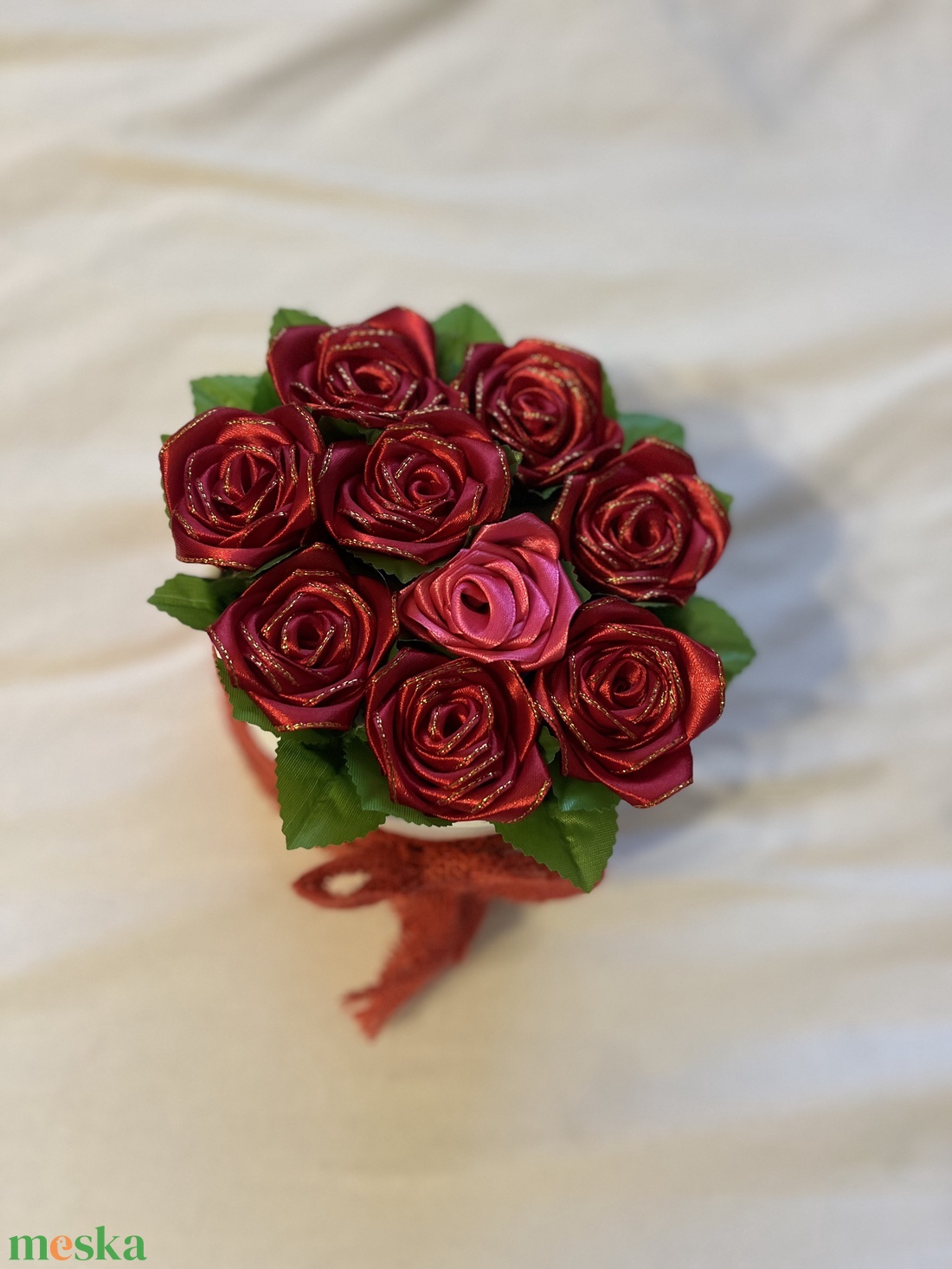 Rózsabox - otthon & életmód - virágdekoráció - virágok - virágbox - Meska.hu