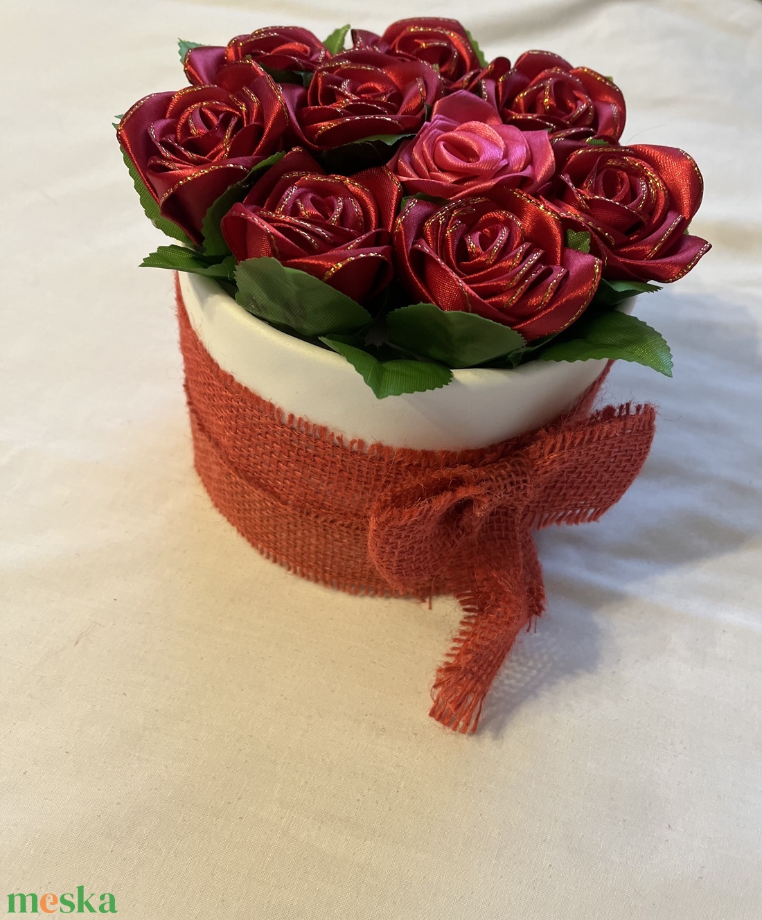 Rózsabox - otthon & életmód - virágdekoráció - virágok - virágbox - Meska.hu