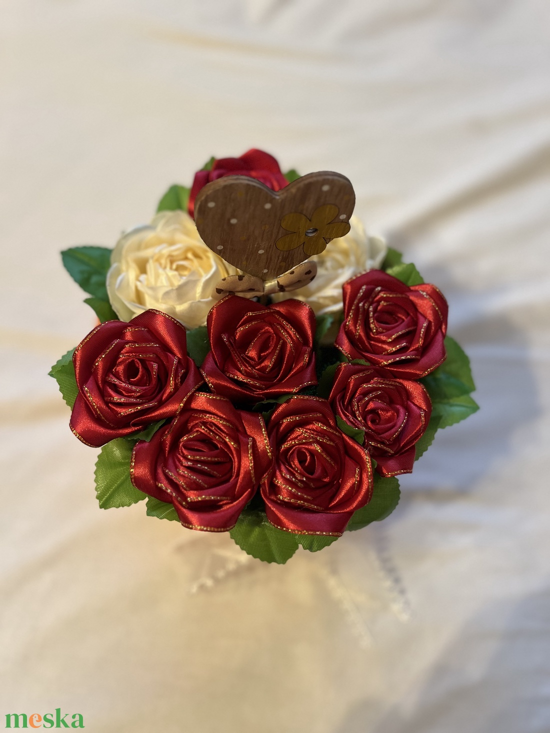 Rózsabox - otthon & életmód - virágdekoráció - virágok - virágbox - Meska.hu