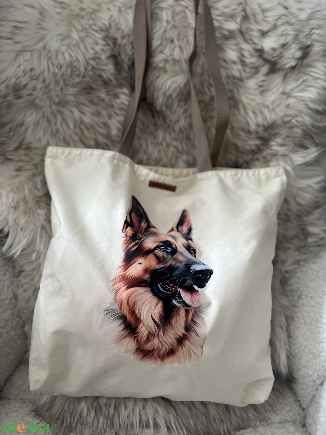 Kutyás szatyrok - táska & tok - bevásárlás & shopper táska - shopper, textiltáska, szatyor - Meska.hu