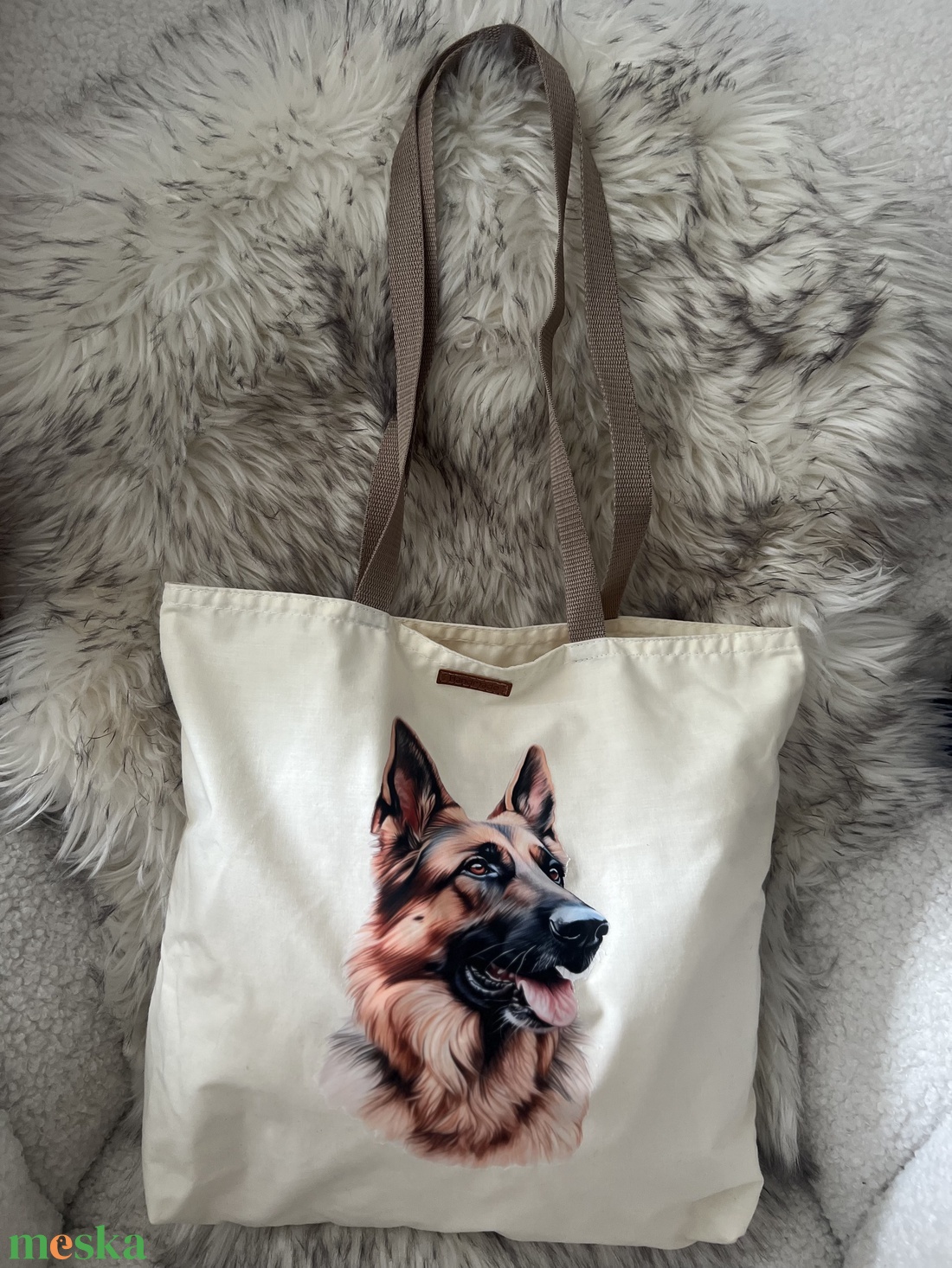 Kutyás szatyrok - táska & tok - bevásárlás & shopper táska - shopper, textiltáska, szatyor - Meska.hu