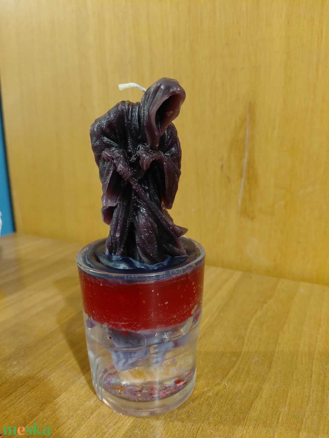 Kaszás gyertya - otthon & életmód - gyertya, illat, aroma - mécses és mécsestartó - Meska.hu