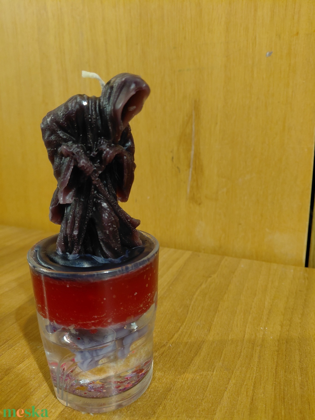 Kaszás gyertya - otthon & életmód - gyertya, illat, aroma - mécses és mécsestartó - Meska.hu