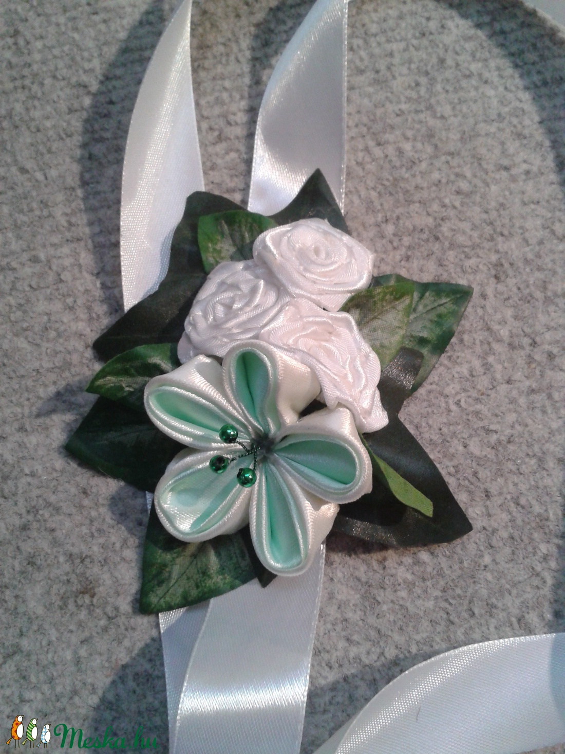 Örök csuklódísz - esküvő - ékszer - karkötő & csuklódísz - Meska.hu