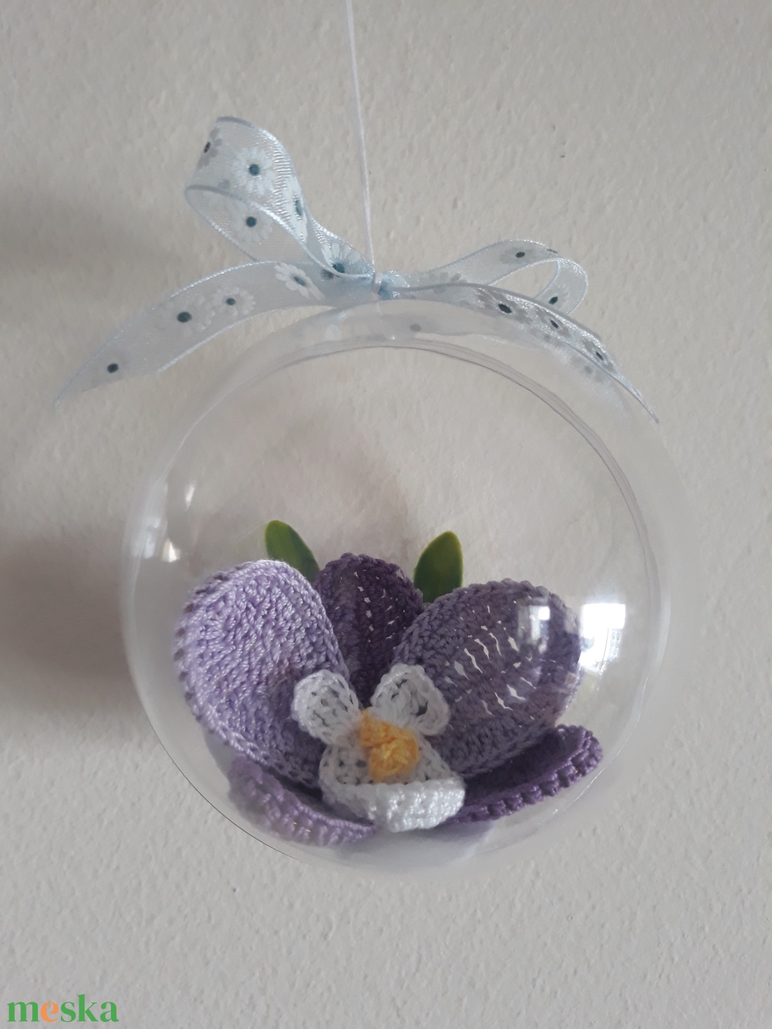 orchidea gömb - esküvő - emlék & ajándék - köszönőajándék - Meska.hu