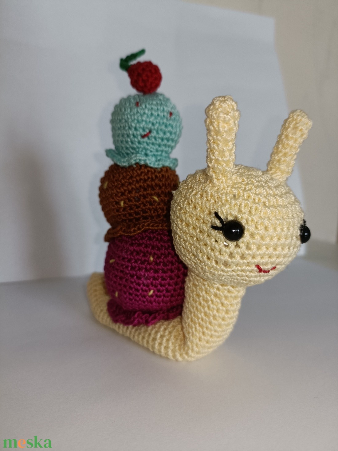 Csiga amigurumi - játék & sport - 3 éves kor alattiaknak - alvóka & rongyi - Meska.hu Csiga amigurumi - játék & sport - 3 éves kor alattiaknak - alvóka & rongyi - Meska.hu