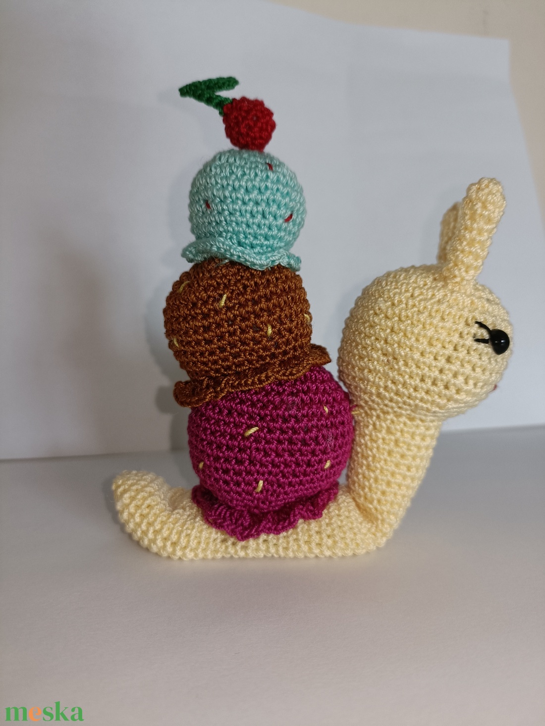 Csiga amigurumi - játék & sport - 3 éves kor alattiaknak - alvóka & rongyi - Meska.hu Csiga amigurumi - játék & sport - 3 éves kor alattiaknak - alvóka & rongyi - Meska.hu