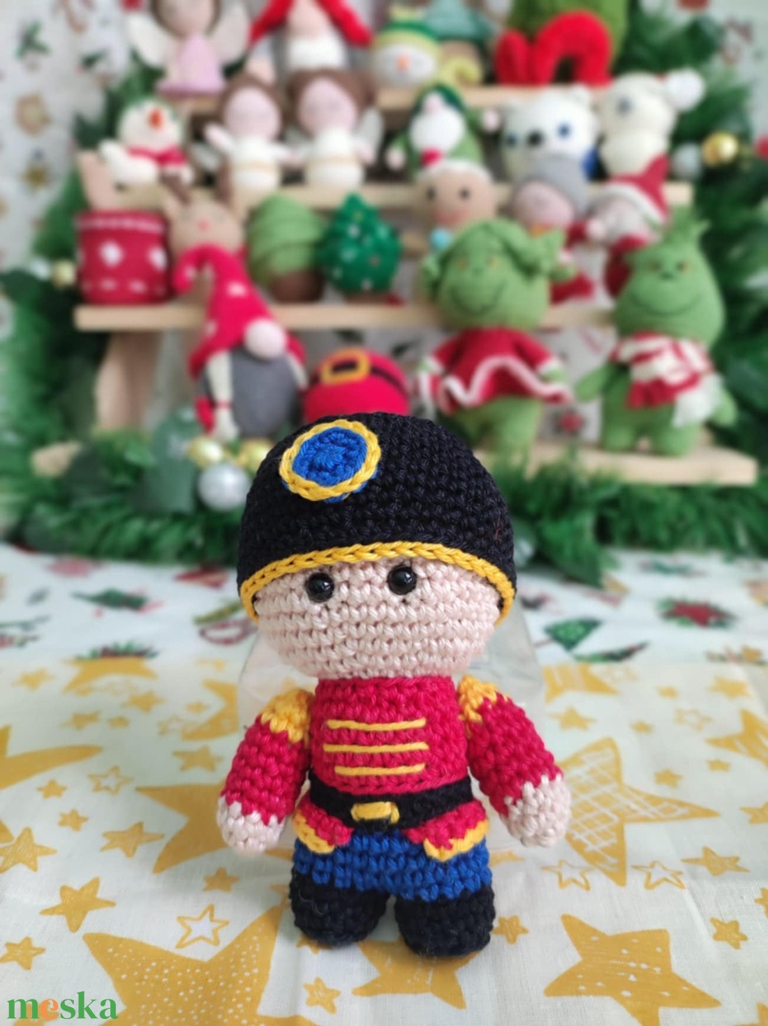 Horgolt katona - karácsony - karácsonyi lakásdekoráció - karácsonyfadíszek - Meska.hu Horgolt katona - karácsony - karácsonyi lakásdekoráció - karácsonyfadíszek - Meska.hu