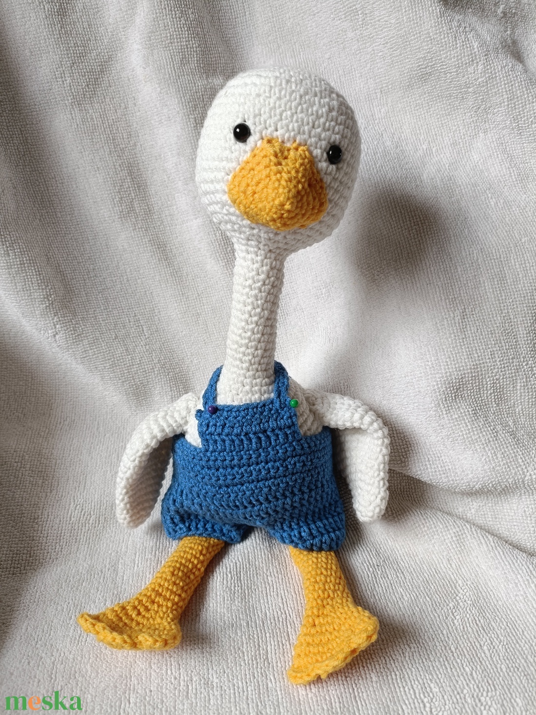 Horgolt liba - játék & sport - plüssállat & játékfigura - más figura - Meska.hu