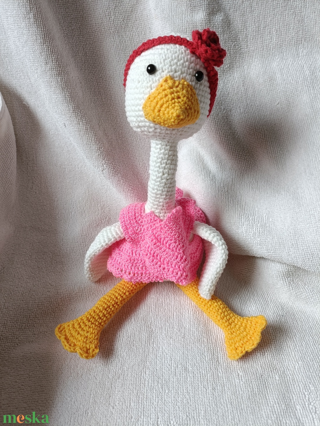 Horgolt liba - játék & sport - plüssállat & játékfigura - más figura - Meska.hu