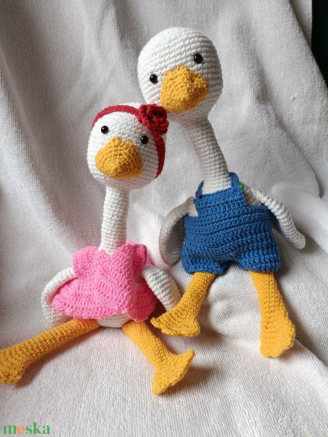 Horgolt liba - játék & sport - plüssállat & játékfigura - más figura - Meska.hu