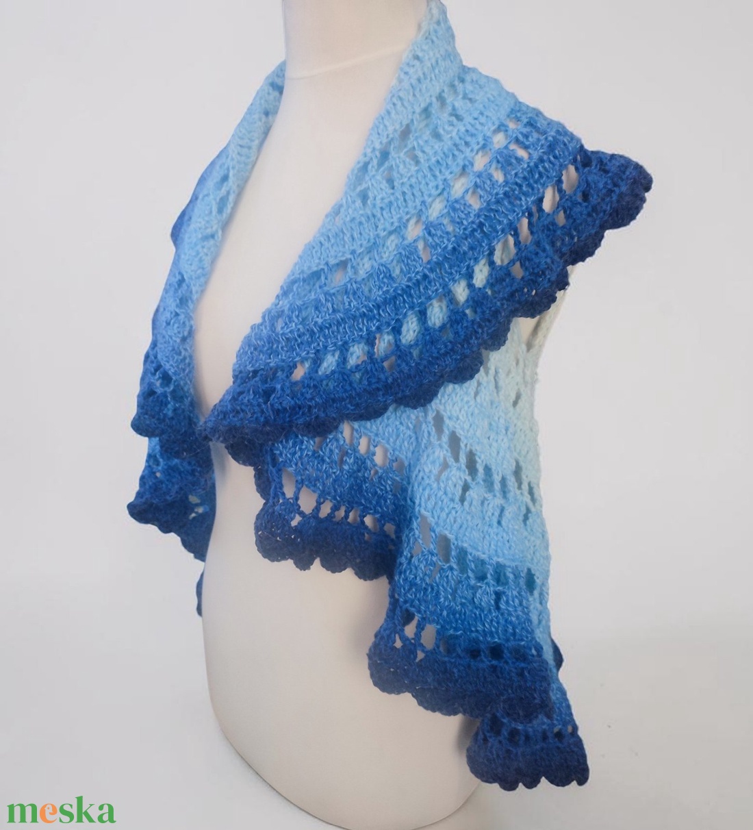 EDO � Harmony Mandala horgolt körmellény - ruha & divat - női ruha - mellény - Meska.hu