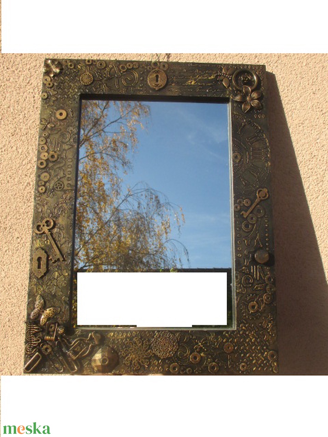 STEAMPUNK falitükör 40 x 30 cm. - otthon & életmód - dekoráció - kép & falikép - Meska.hu STEAMPUNK falitükör 40 x 30 cm. - otthon & életmód - dekoráció - kép & falikép - Meska.hu