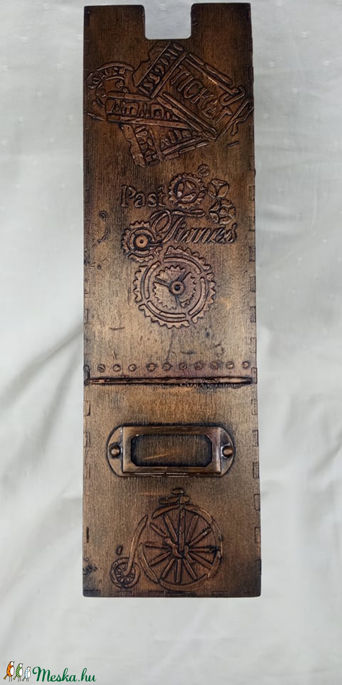 Steampunk stílusú fa irattartó papucs - otthon & életmód - papír, írószer - mappa - Meska.hu Steampunk stílusú fa irattartó papucs - otthon & életmód - papír, írószer - mappa - Meska.hu