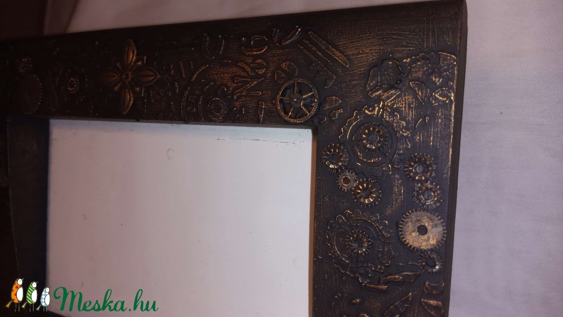 Steampunk képkeret 21 x 15,5 cm - otthon & életmód - dekoráció - Meska.hu Steampunk képkeret 21 x 15,5 cm - otthon & életmód - dekoráció - Meska.hu