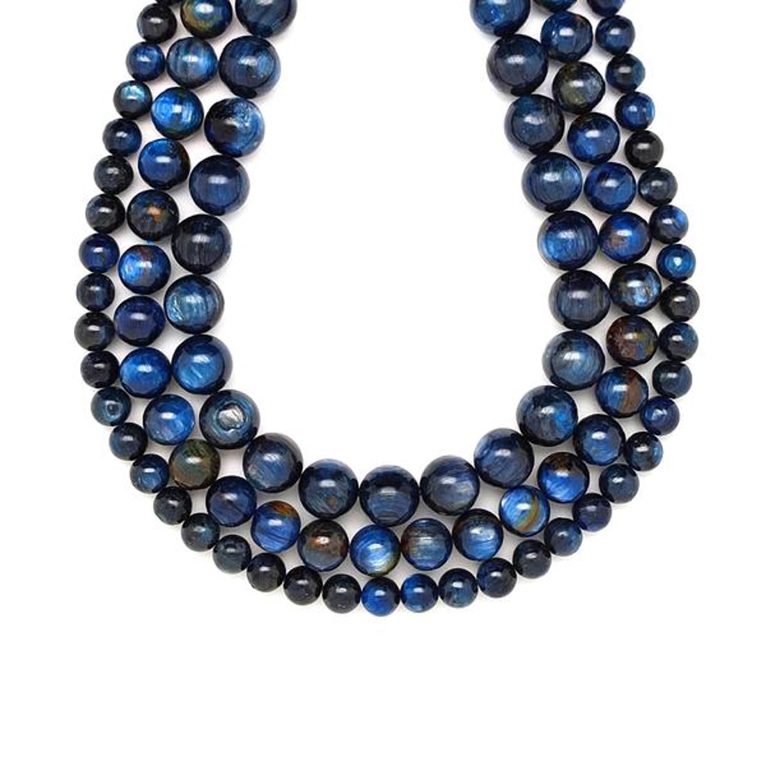 Kianit A golyó 12-13mm ékszerkészítő alapanyag (füzér) - kellékek & szerszámok - ásvány alapanyag - ásványfüzér - Meska.hu