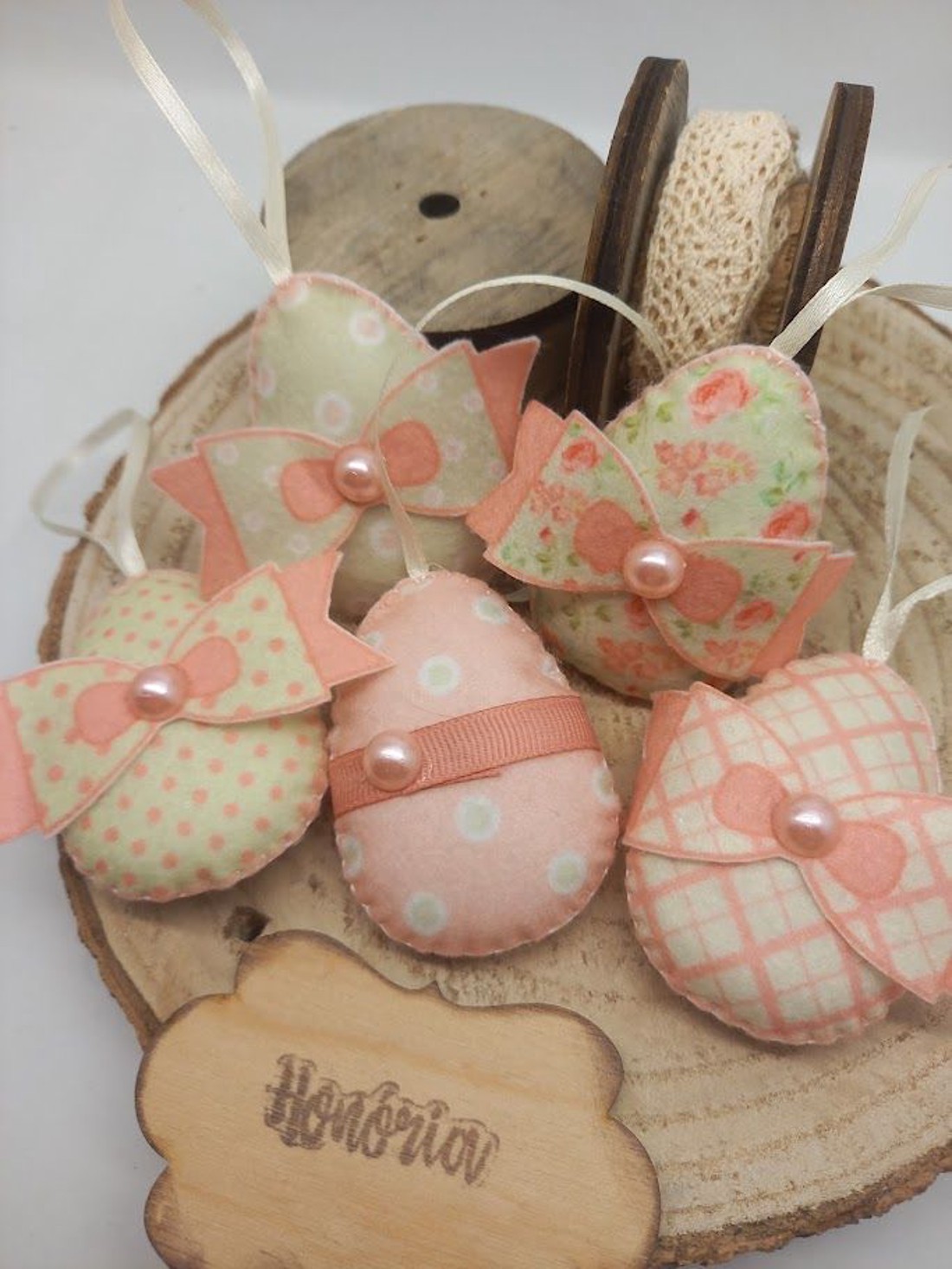 Tojások dobozban - pasztell - 5 db - otthon & életmód - dekoráció - fali és függő dekoráció - falra akasztható dekor - Meska.hu