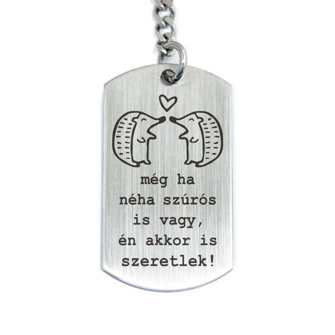 Még ha néha szúrós is vagy acél medálos kulcstartó - táska & tok - kulcstartó & táskadísz - kulcstartó - Meska.hu Még ha néha szúrós is vagy acél medálos kulcstartó - táska & tok - kulcstartó & táskadísz - kulcstartó - Meska.hu