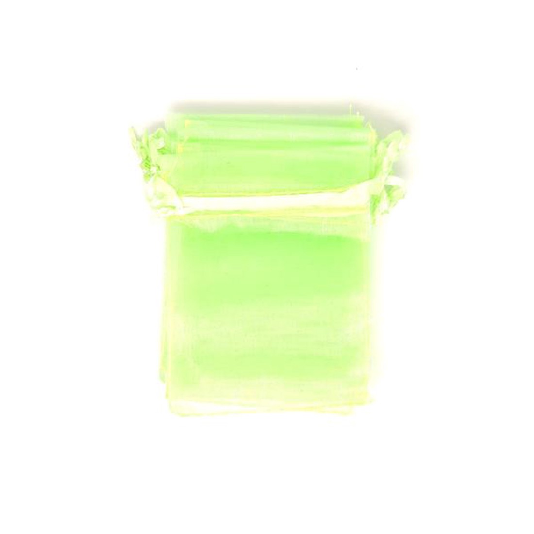 Organza ajándékszütyő világoszöld 10x12cm -  - Meska.hu