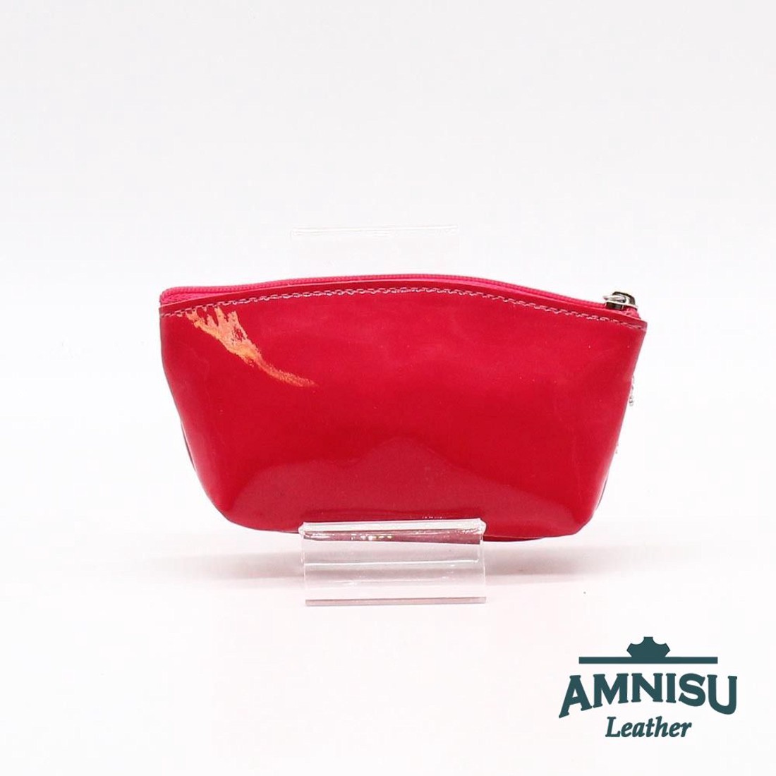 Pink lakk kettő cipzáras kulcstartó B4002 - táska & tok - kulcstartó & táskadísz - kulcstartó - Meska.hu