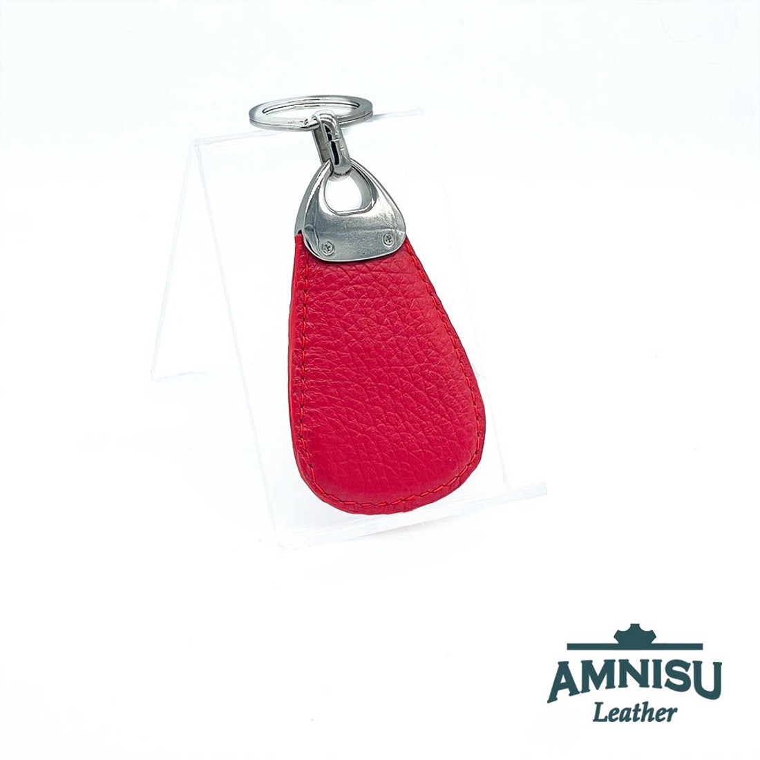 Piros csepp alakú swarovski köves kulcstartó H5017 - táska & tok - kulcstartó & táskadísz - kulcstartó - Meska.hu