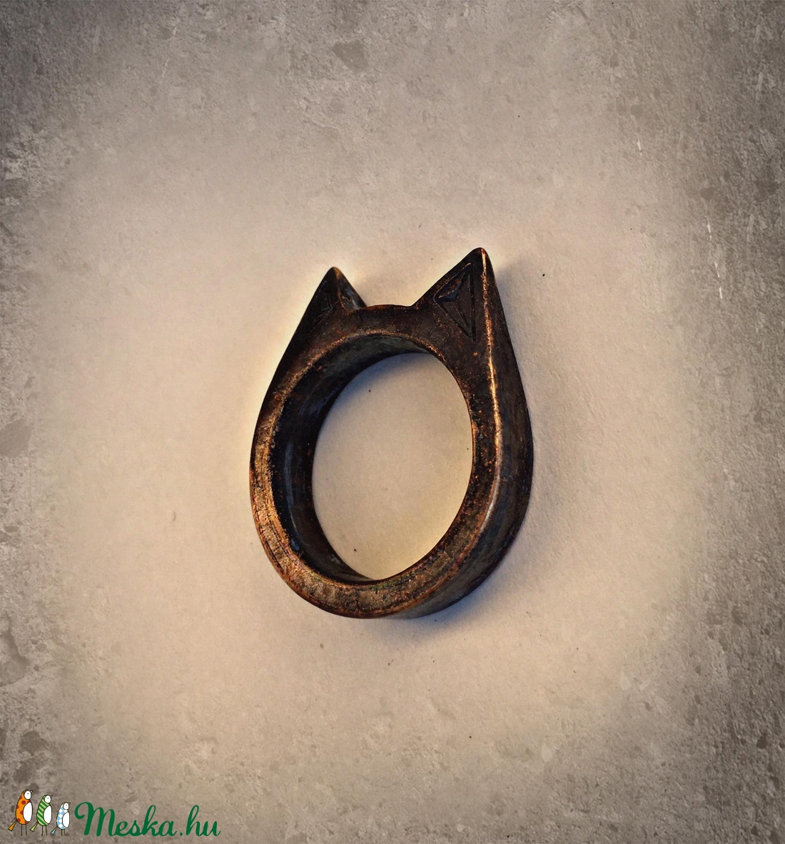 Önvédelmi (defender) gyűrű - ékszer - gyűrű - figurális gyűrű - Meska.hu