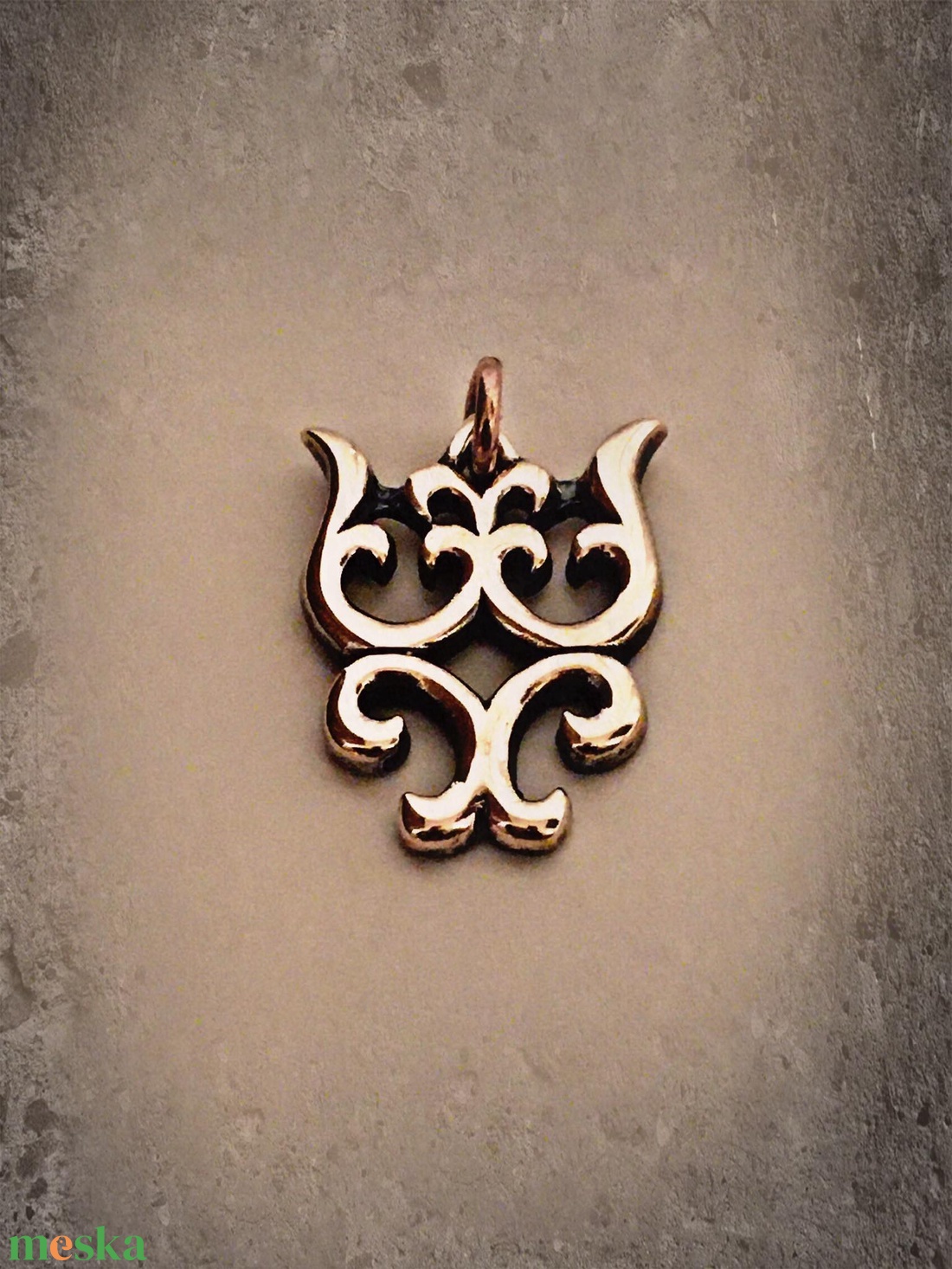 Hun Tulipán bronz medál - ékszer - nyaklánc - medál - Meska.hu Hun Tulipán bronz medál - ékszer - nyaklánc - medál - Meska.hu