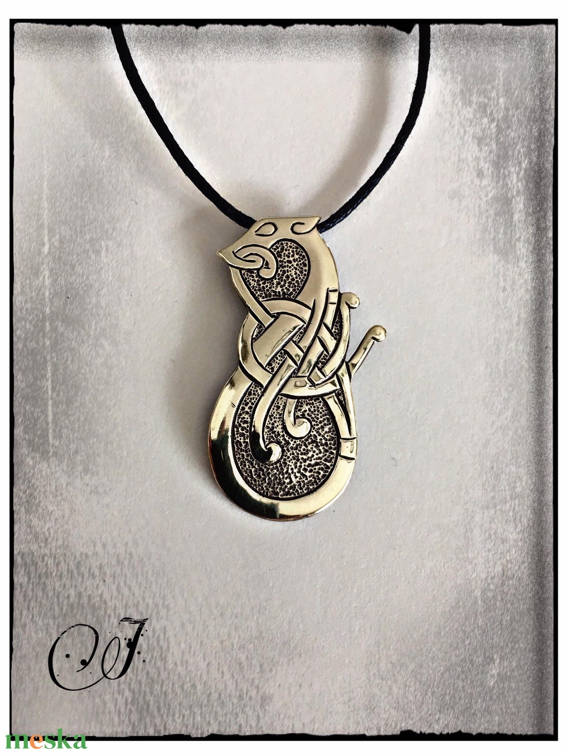 Viking sárkány amulett - ékszer - nyaklánc - medál - Meska.hu Viking sárkány amulett - ékszer - nyaklánc - medál - Meska.hu