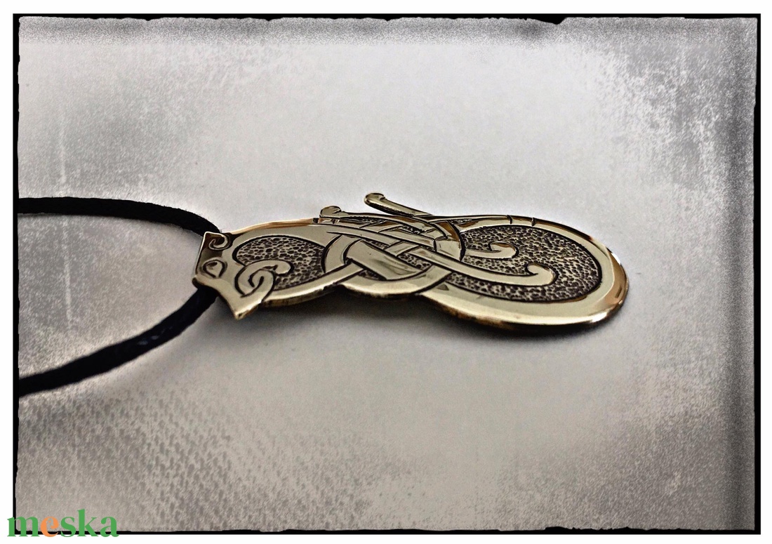 Viking sárkány amulett - ékszer - nyaklánc - medál - Meska.hu Viking sárkány amulett - ékszer - nyaklánc - medál - Meska.hu