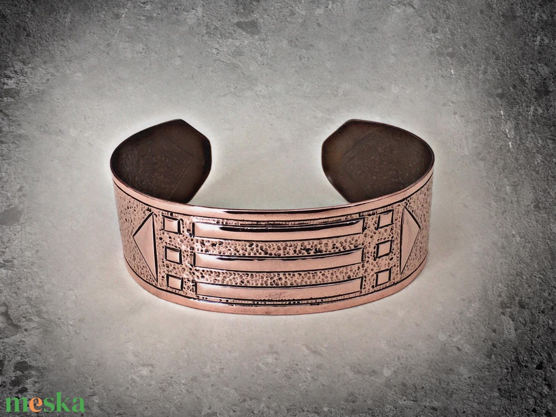 Egyedi Atlantiszi karkötő  - ékszer - karkötő - széles karkötő - Meska.hu