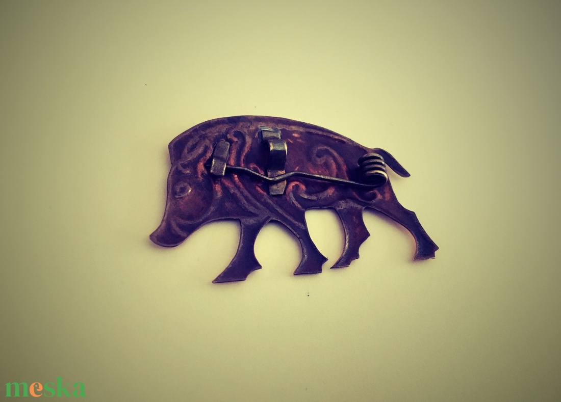 Kelta vadkan (boar) amulett - ékszer - nyaklánc - medál - Meska.hu Kelta vadkan (boar) amulett - ékszer - nyaklánc - medál - Meska.hu