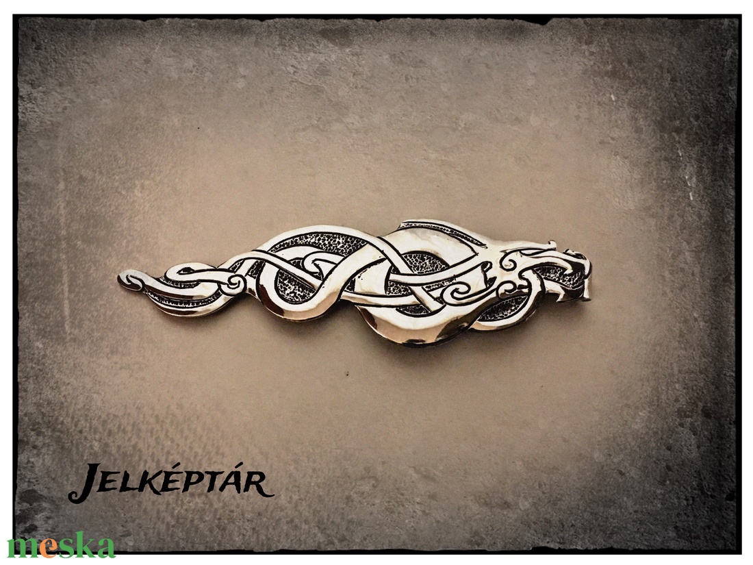 Viking sárkány amulett - ékszer - nyaklánc - medál - Meska.hu