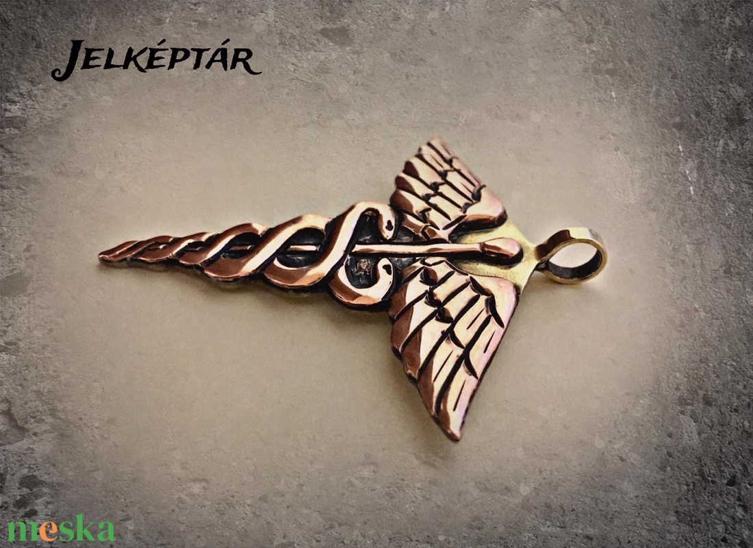 Caduceus amulett - ékszer - nyaklánc - medál - Meska.hu Caduceus amulett - ékszer - nyaklánc - medál - Meska.hu