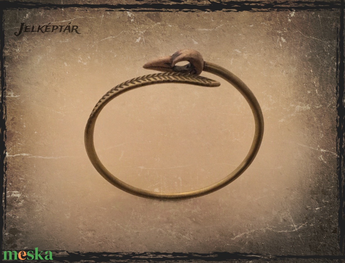 Viking Hollókoponyás karkötő - ékszer - karkötő - karperec - Meska.hu Viking Hollókoponyás karkötő - ékszer - karkötő - karperec - Meska.hu