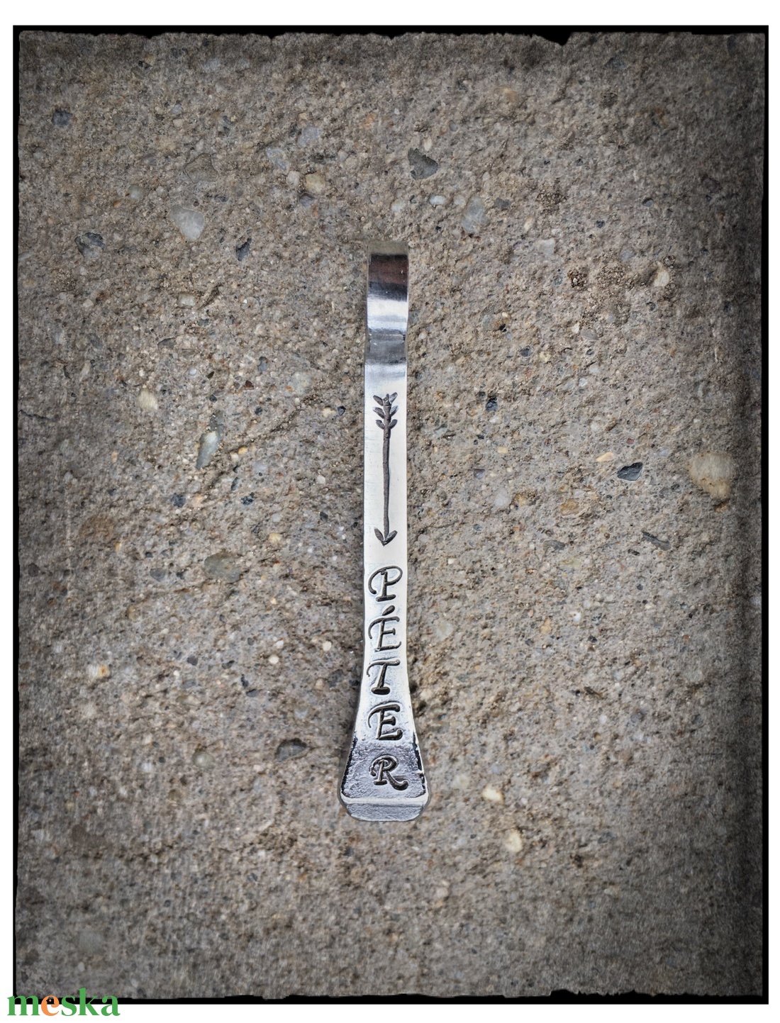 Patkószeg (névre szóló) amulett - ékszer - nyaklánc - monogram & névnyaklánc - Meska.hu