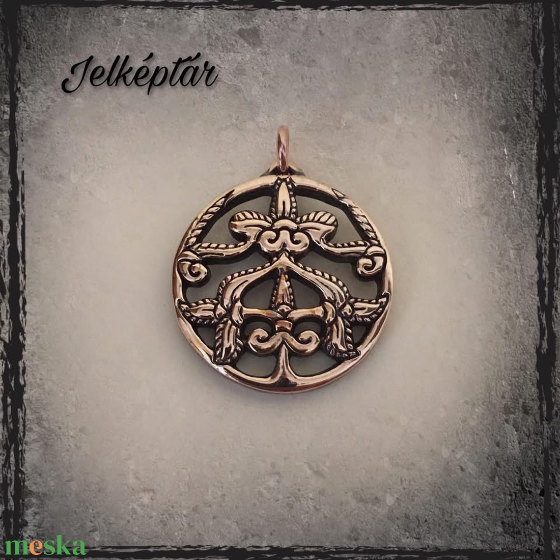 Táltos Életfa bronz medál - ékszer - nyaklánc - medál - Meska.hu