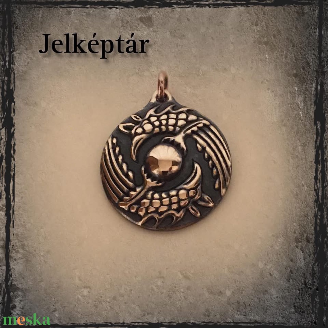 Fényhozók medál bronz - ékszer - nyaklánc - medál - Meska.hu