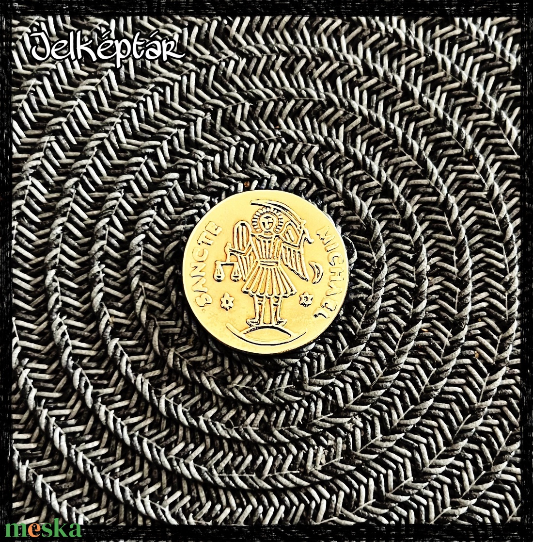 Szent Mihály érme - otthon & életmód - dekoráció - dísztárgy - Meska.hu