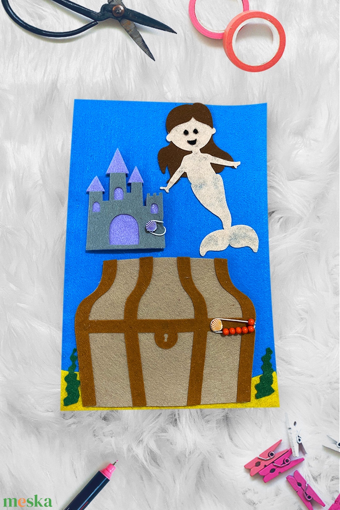 A kis hableány - matatólap - játék & sport - Meska.hu