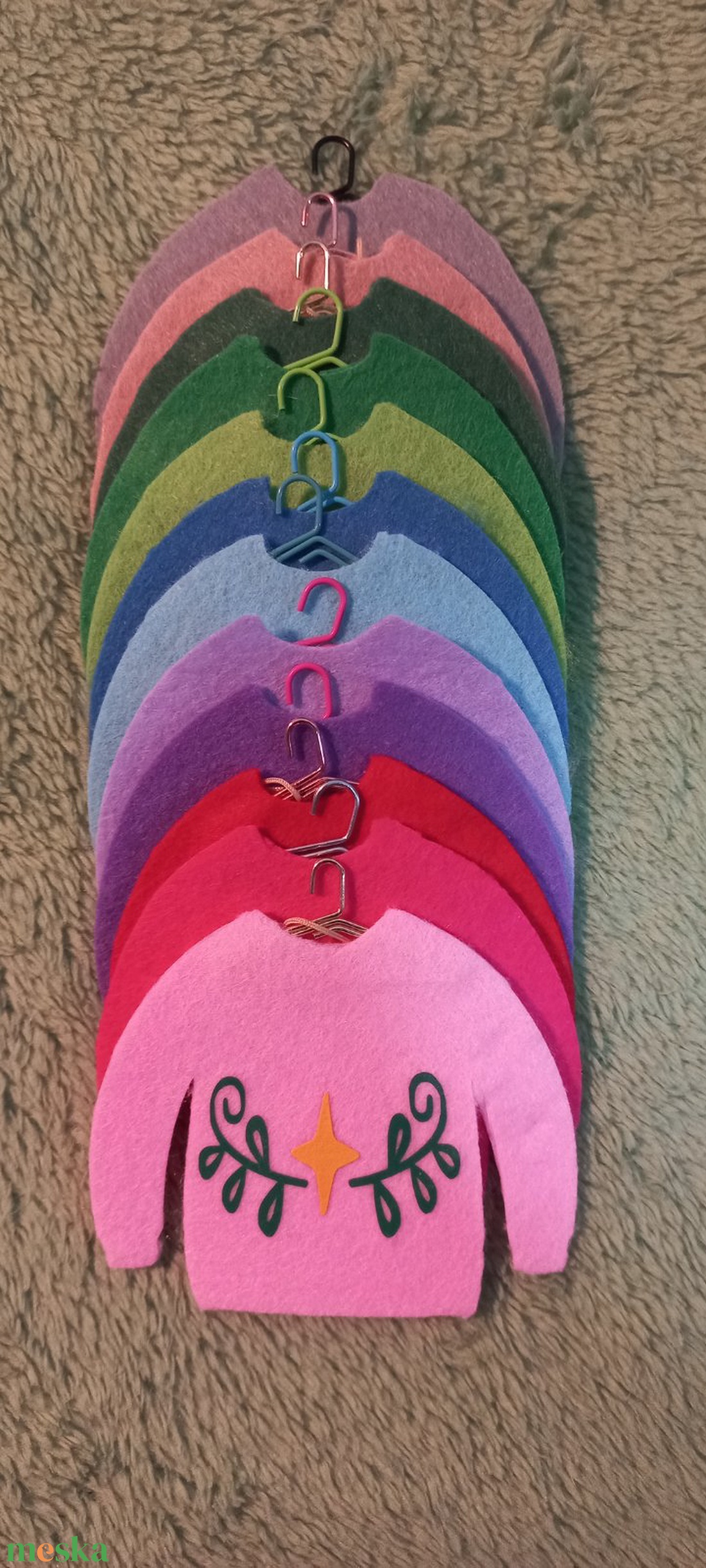 Karácsonyi függődísz - karácsony - karácsonyi lakásdekoráció - karácsonyfadíszek - Meska.hu