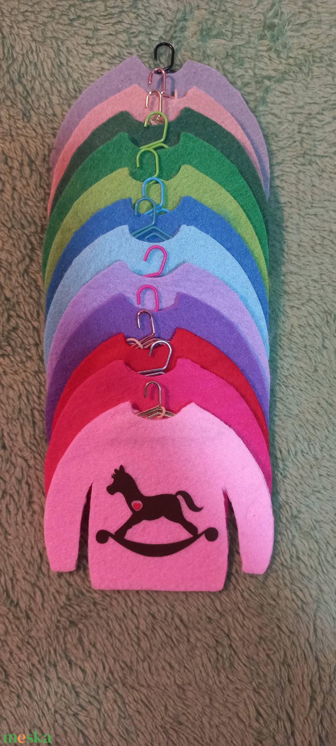 Karácsonyi függődísz - karácsony - karácsonyi lakásdekoráció - karácsonyfadíszek - Meska.hu