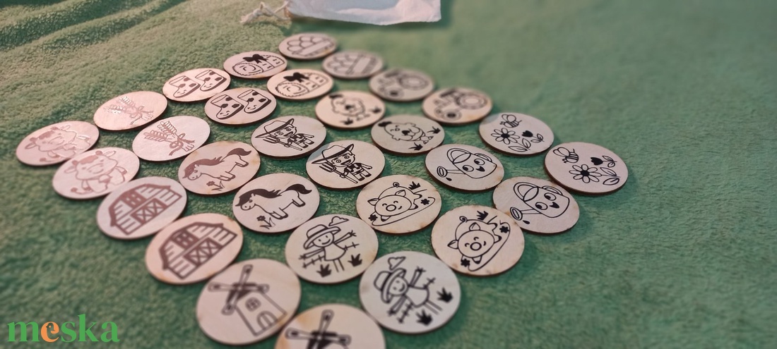 Memória játék - ház körül I. - játék & sport - készségfejlesztő és logikai játék - memória játékok - Meska.hu