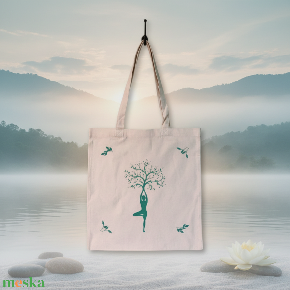 Vászonszatyor - táska & tok - bevásárlás & shopper táska - shopper, textiltáska, szatyor - Meska.hu