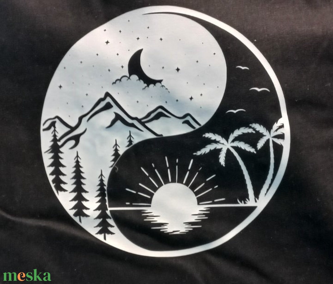 Vászonszatyor - táska & tok - bevásárlás & shopper táska - shopper, textiltáska, szatyor - Meska.hu