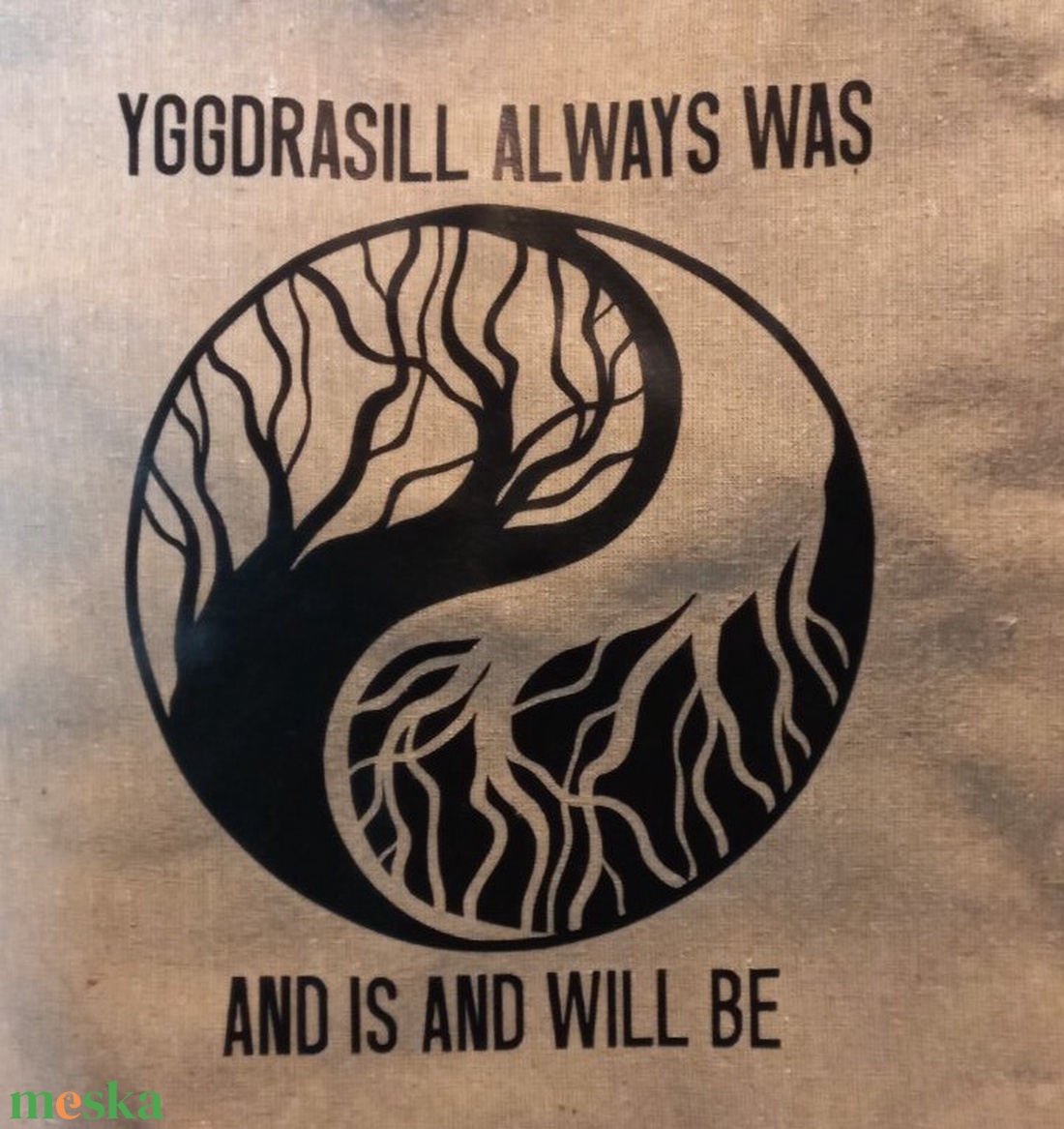 Vászonszatyor - táska & tok - bevásárlás & shopper táska - shopper, textiltáska, szatyor - Meska.hu