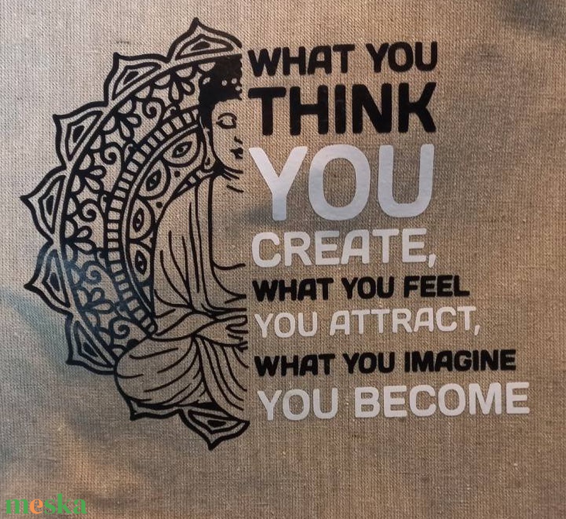 Vászonszatyor - táska & tok - bevásárlás & shopper táska - shopper, textiltáska, szatyor - Meska.hu